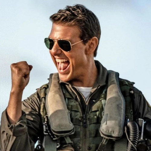 Tom Cruise di film Top Gun: Maverick. (Foto: Dok. Instagram/@enviotica)