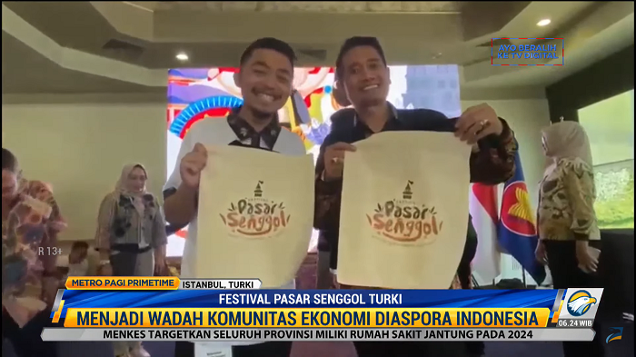 Produk UMKM Diaspora Indonesia Dipamerkan di Festival Pasar Senggol Turki