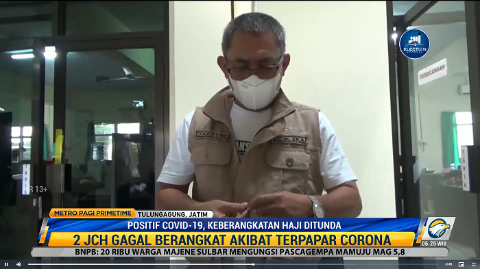Terpapar Covid, 2 Calon Haji Asal Tulungagung Gagal Berangkat Haji