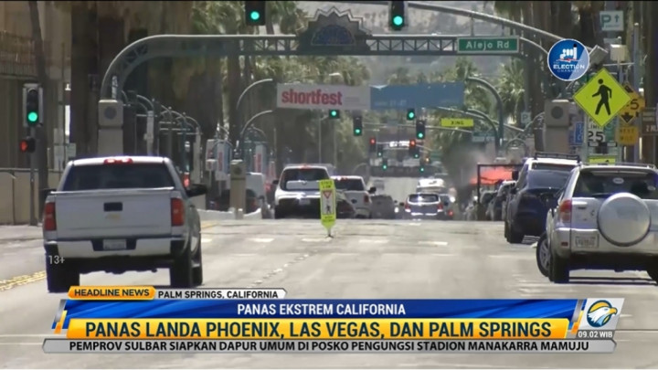 Waspada, Cuaca Panas Ekstrem Landa California