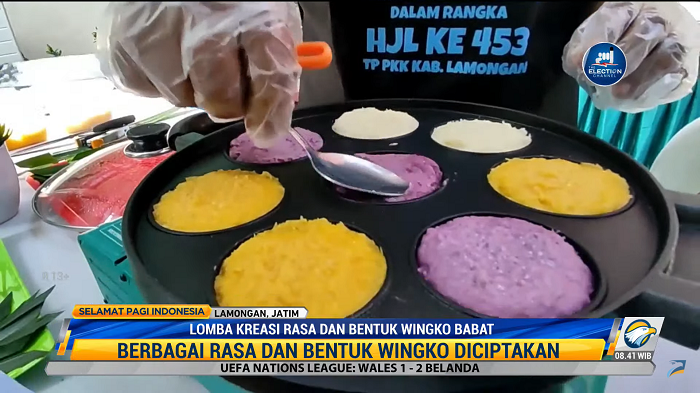 Lomba Kreasi Bentuk dan Rasa Wingko Babat di Lamongan