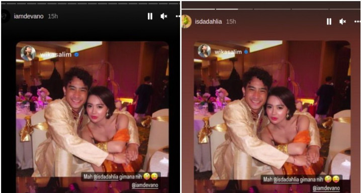 Putus dari Naura, Devano Danendra Asyik Peluk Mesra Wika Salim