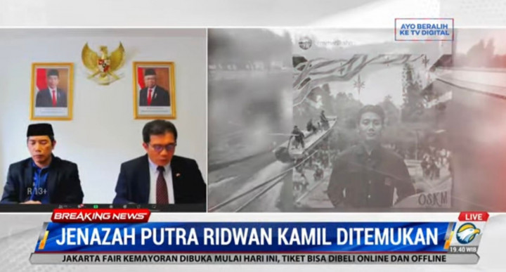 Jasad Eril Ditemukan, Keluarga Ridwan Kamil: Negara Hadir