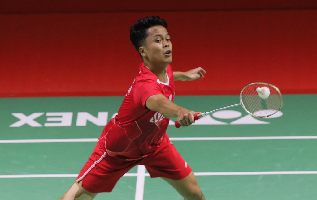 Kalahkan Wakil Thailand, Ginting Lolos ke Perempat Final Indonesia Masters