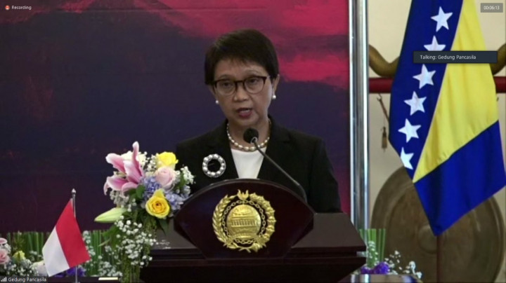 Tarik Perhatian Investor Bosnia Herzegovina, Menlu Retno: Iklim Investasi Indonesia Aman