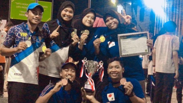 Keren! Borong 4 Medali, Unesa Juara Umum Cabor Petanque