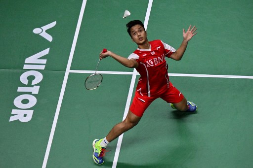 Indonesia Masters: Comeback atas Wakil Malaysia, Anthony Ginting ke Semifinal