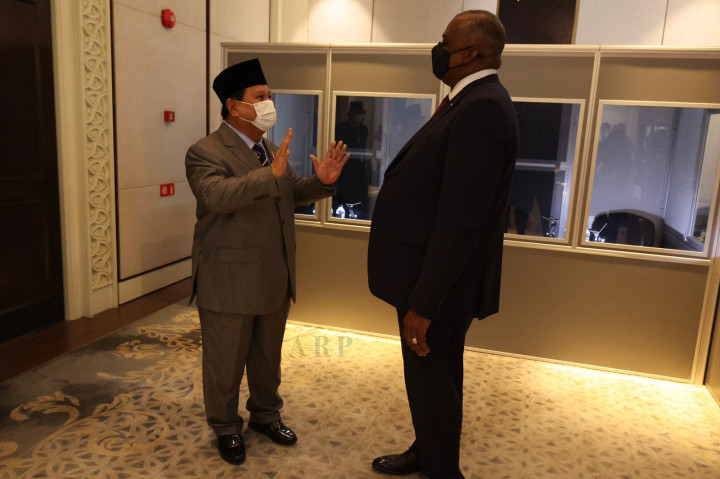 Bercengkrama dengan Prabowo, Menhan AS: Pembicaraan yang Produktif dan Jujur