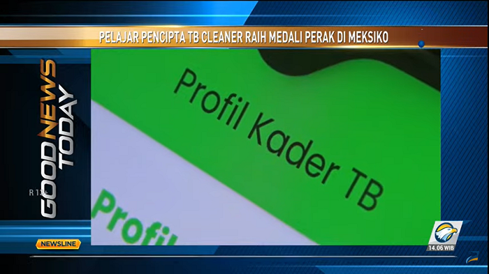 Pelajar Pencipta TB Cleaner Raih Medali Perak di Meksiko