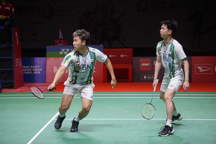 Indonesia Masters: Marcus/Kevin tetap Mensyukuri Kekalahan di Semifinal
