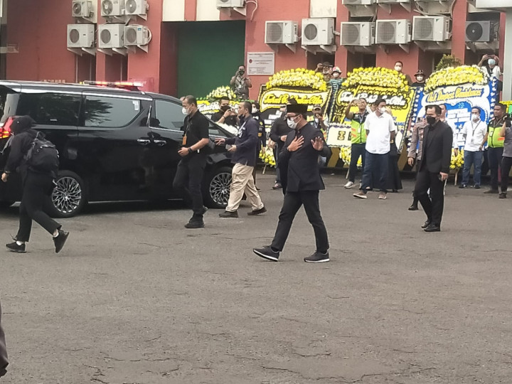 Sejumlah Menteri Turut Sambut Jenazah Eril di Terminal Kargo Bandara Soetta