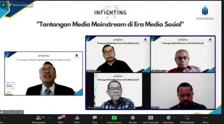 Mikom UMB Ungkap Tantangan Media Mainstream di Era Media Sosial, Apa Saja?