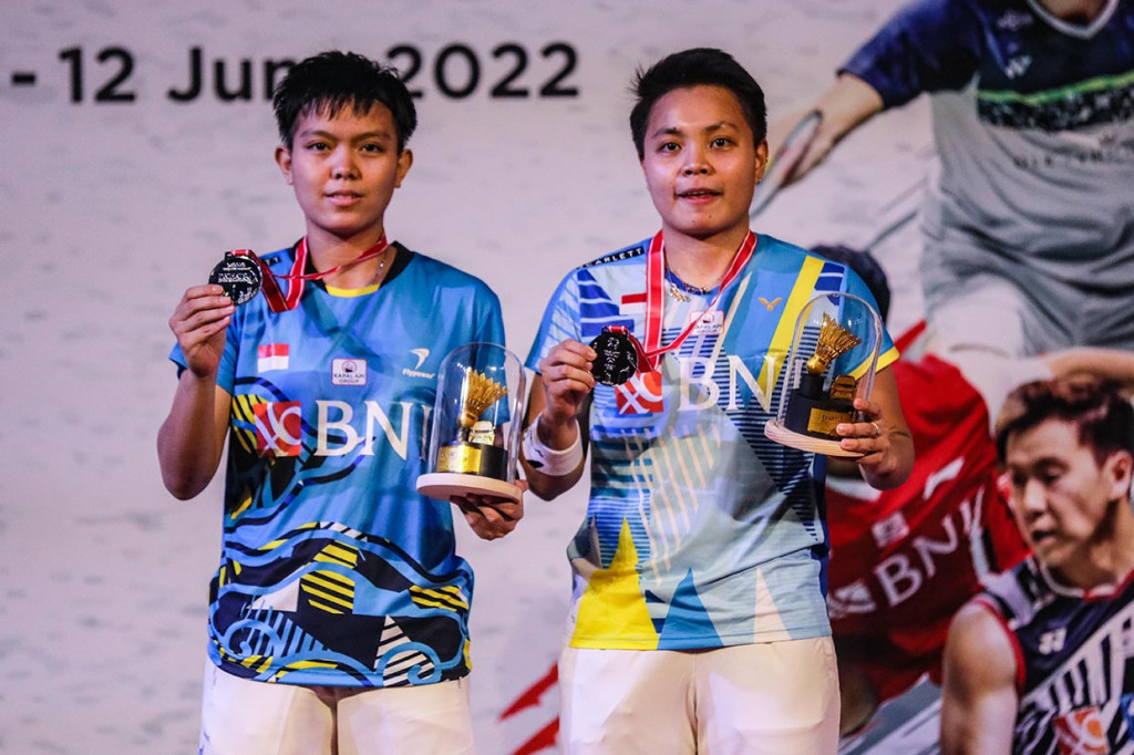 Apriyani/Fadia Harus Puas Jadi Runner Up Indonesia Masters 2022