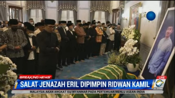 Prosesi Salat Jenazah Eril, Wagub Jabar: Sangat Khidmat