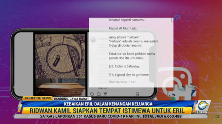 Ridwan Kamil Siapkan Tempat Peristirahatan Terakhir Nan Terbaik untuk Eril