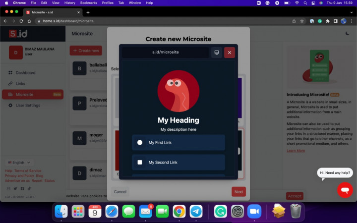 Cara Praktis dan Mudah Membuat Microsite di Bio Instagram