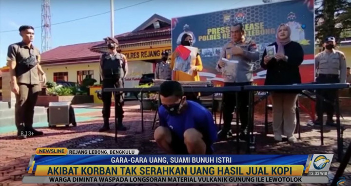 Tega, Suami Bunuh Istri Hanya Karena Uang Penjualan Kopi