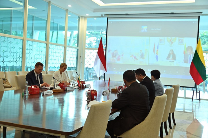 Konsultasi Bilateral ke-3 Indonesia-Lithuania Sepakati Peningkatan Kerja Sama