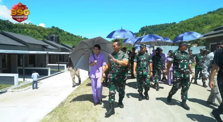 Panglima TNI Pastikan Prajurit di Mamuju Dapat Rumah Dinas Layak