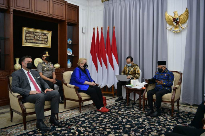 Bertemu Menlu Bosnia Herzegovina, Wapres Dorong Kerja Sama Industri Diperkuat