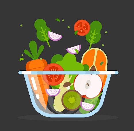Makanan sehat dapat menunjang kesehatan otak. (Foto: Ilustrasi. Dok. Freepik.com)