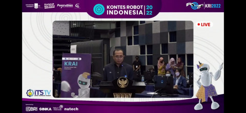 Keren, ITS Sabet Juara 1 di Empat Kategori dalam Kontes Robot Indonesia Seleksi Wilayah 2022