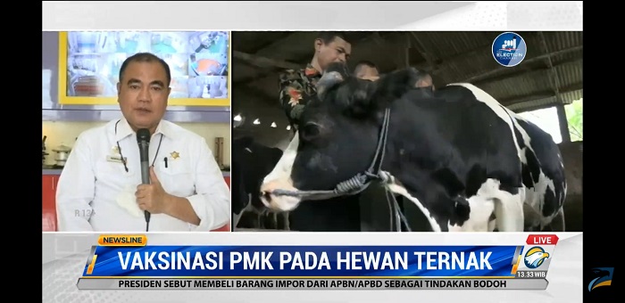 Kementan Lakukan Pengawasan Produksi Vaksin PMK di Surabaya