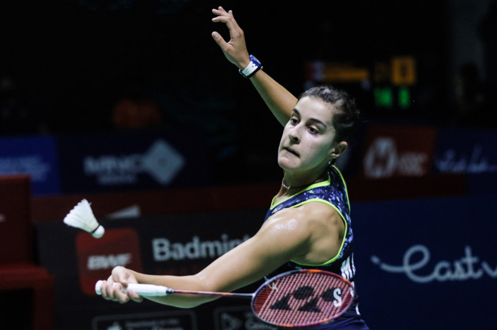 Foto: Carolina Marin Melenggang ke Babak Kedua Indonesia Open
