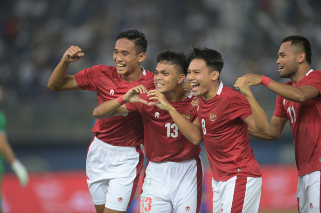 Para pemain Timnas Indonesia di Kualifikasi Piala Asia 2023 (Dok. PSSI)