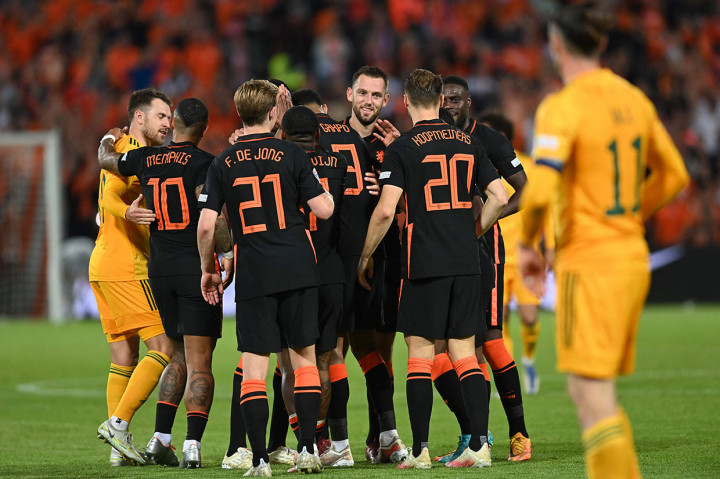 UEFA Nations League: Belanda Menang Tipis 3-2 atas Wales