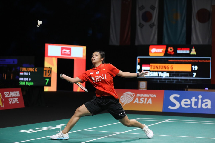 Indonesia Open: Langkah Gregoria Dihentikan Wakil Thailand