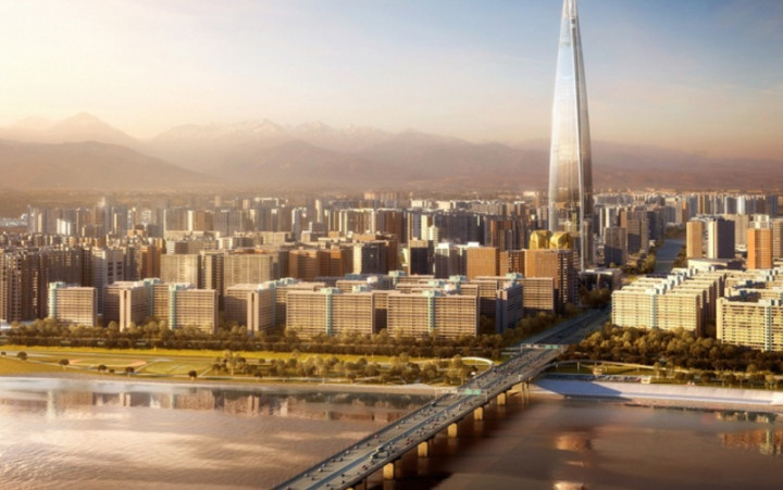 Lotte World Tower, Gedung Tertinggi di Korea yang Menawarkan Pemandangan Indah