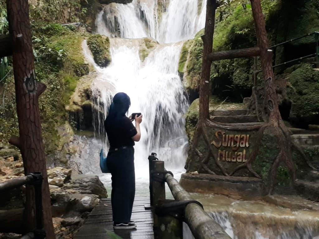 Sungai Mudal (Foto: Yatin Suleha/Medcom.id)