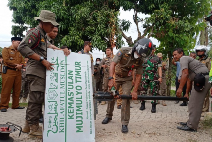Jemaah Khilafatul Muslimin di Pringsewu Lampung Berjumlah 50 Orang