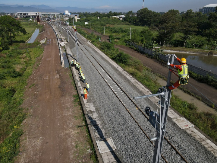 Teknologi Keamanan Kereta Cepat Jakarta-Bandung Dilengkapi Penangkal Petir Hingga Proteksi Gempa