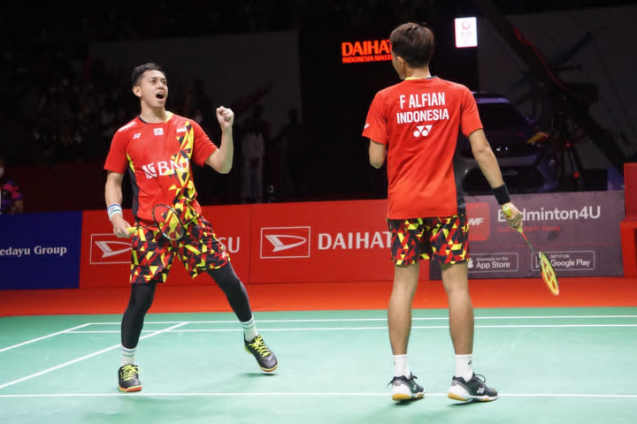 Indonesia Open: Fajar/Rian Melenggang ke Babak Kedua