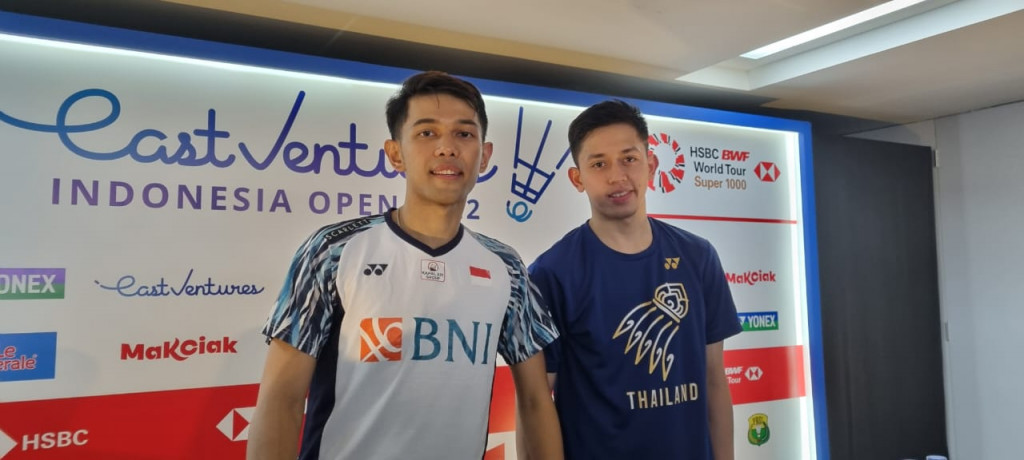 Ganda putra Indonesia, Fajar Alfian & Muhammad Rian Ardianto (Medcom.id/Lino)