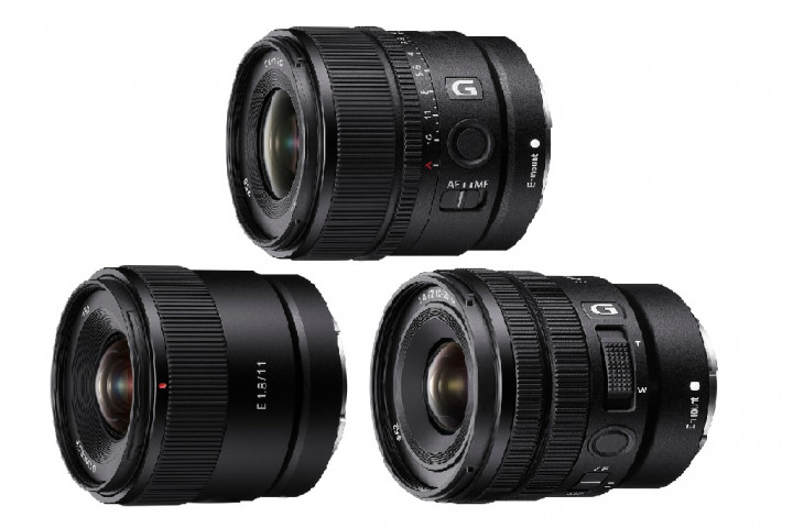Sony Perkenalkan Tiga Lensa E-Mount APS-C Wide-Angle Baru