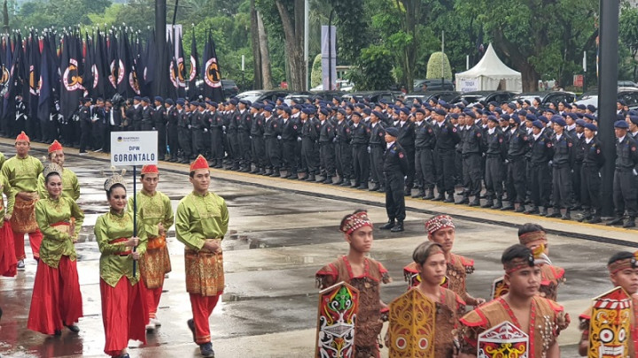 Apel Siaga Baret GP NasDem Suguhkan Parade Budaya