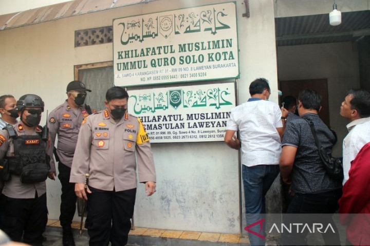Polresta Surakarta Periksa 5 Pengurus Khilafatul Muslimin