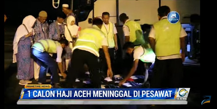 Seorang Calon Jemaah Haji Aceh Meninggal di Pesawat