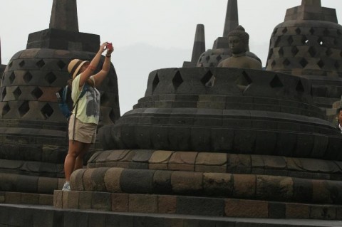 Candi Borobudur Ditutup Selama Kunjungan Presiden Jerman