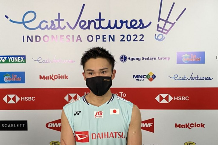 Kento Momota Kesal Langsung Tersingkir di Indonesia Open 2022