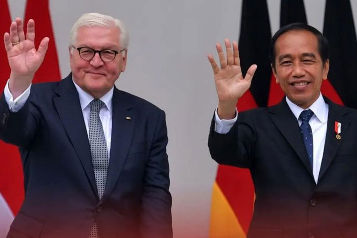 Jokowi Terima Kunjungan Presiden Jerman Frank-Walter Steinmeier