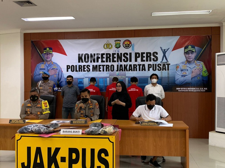 Bacok Warga, 3 Anggota Geng Motor di Gambir Ditangkap