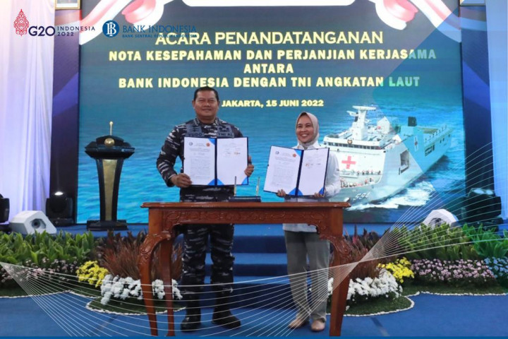BI Gandeng TNI AL Edarkan Uang Rupiah ke Seluruh Penjuru Indonesia