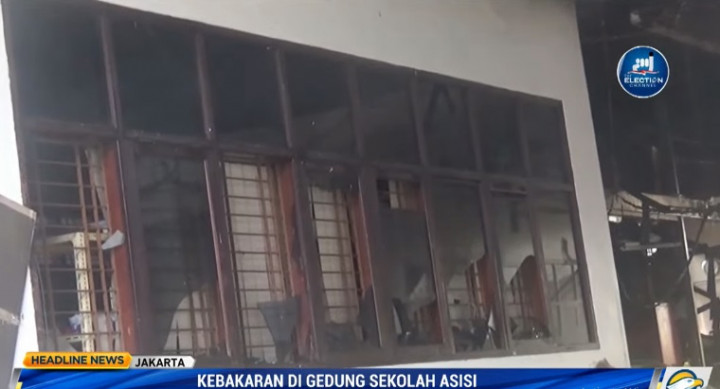 Gedung Sekolah di Tebet Kebakaran, Diduga Akibat Arus Pendek
