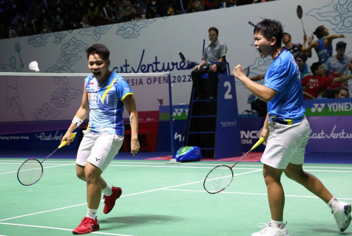Indonesia Open: Redam Perlawanan Alot Wakil Tiongkok, Apri/Fadia ke Perempat Final