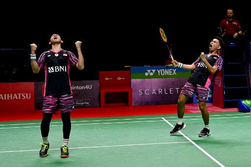Indonesia Open: Fajar/Rian Susah Payah Tundukkan Juniornya di Babak 16 Besar