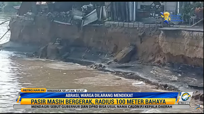 Pascaabrasi, Warga Minahasa Selatan Dilarang Mendekat ke Lokasi